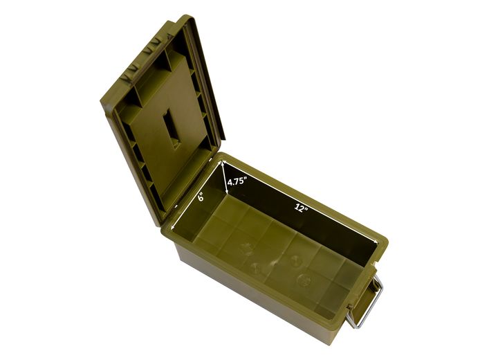 Wise Company WISE 5601 BOATERS SMALL DRY BOX - OLIVE GREEN